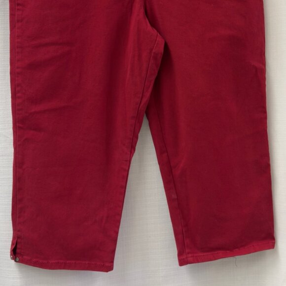 NWT -Gloria Vanderbilt Amanda Capri Jeans - 16 - Picture 2 of 9